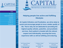 Tablet Screenshot of capitaloandp.com